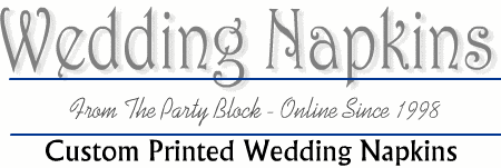 White Wedding Napkins